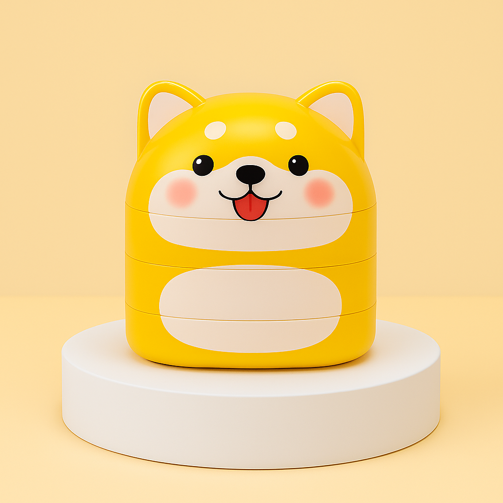 Sello Personalizado Infantil - Doble tinta · Negro y Blanco · Resistente al lavado