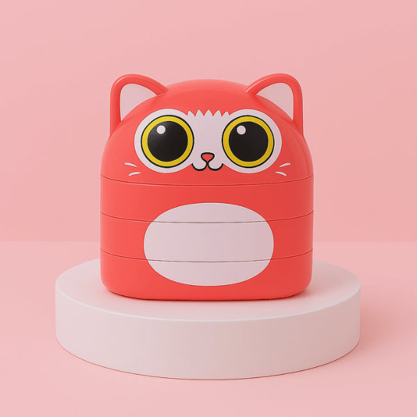 Sello personalizado modelo gato para marcar ropa escolar