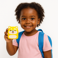 Sello Personalizado Infantil - Doble tinta · Negro y Blanco · Resistente al lavado