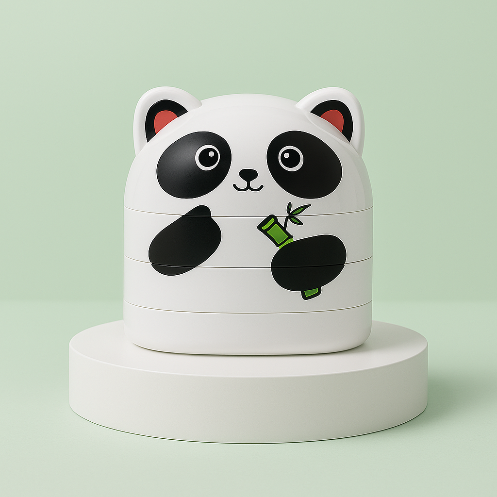 Sello Personalizado Infantil - Doble tinta · Negro y Blanco · Resistente al lavado